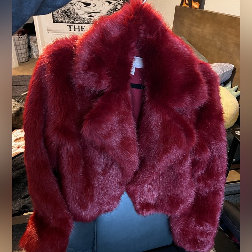 Michael Kors Faux Fur Jacket